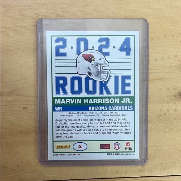 2024 Rookie Football Card - Picture 2 of 2